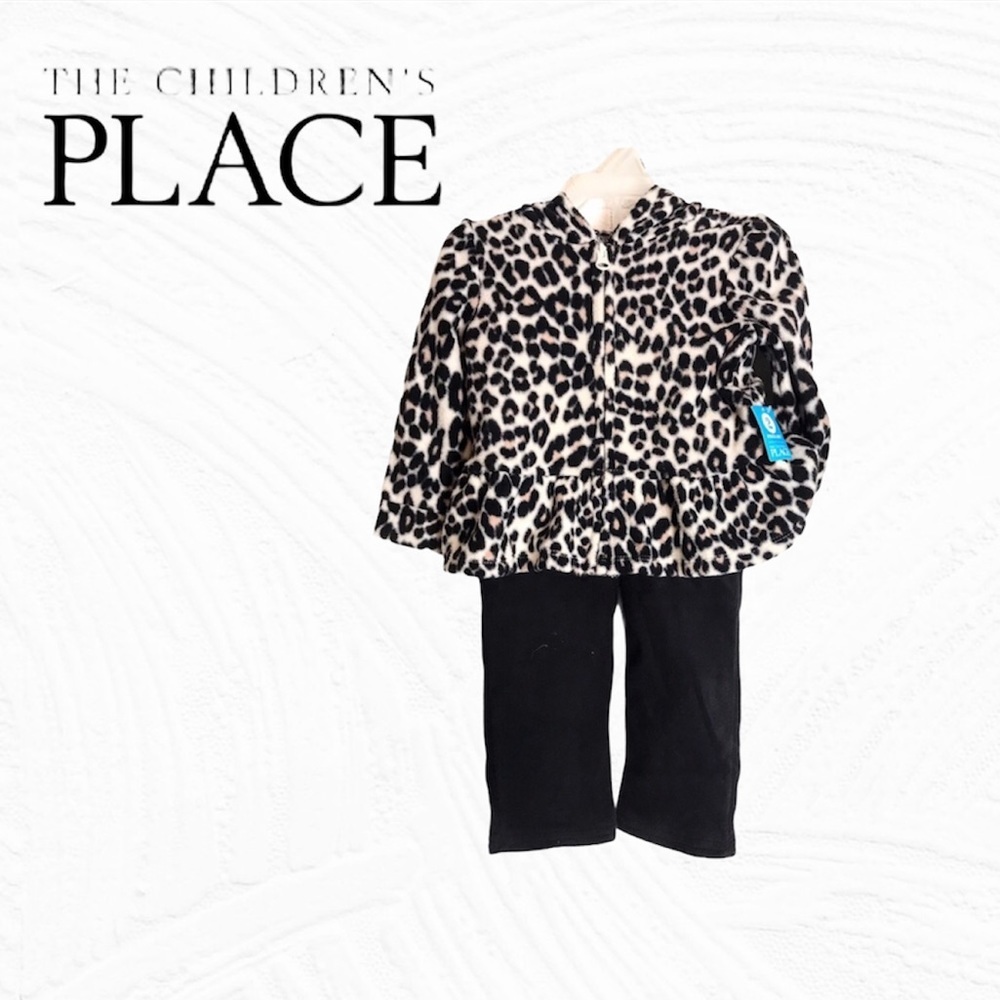 NWT The Children’s Place 2 Pc Animal Print Outfit
